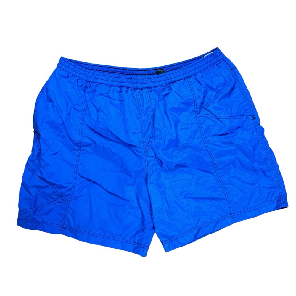 Vintage 90s Surf Odyssey Blue Windbreaker Summer Shorts Size XL